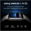 Mi ของแท้รับประกันศูนย์ไทย Xiaomi 6941812763285 Smart Band 8 Pro Black gadgets