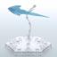 Bandai FIGURE-RISE EFFECT JET EFFECT(CLEAR BLUE)