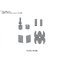Bandai 4573102619570 BUILDERS PARTS HD 1/144 MS ARMOR 01