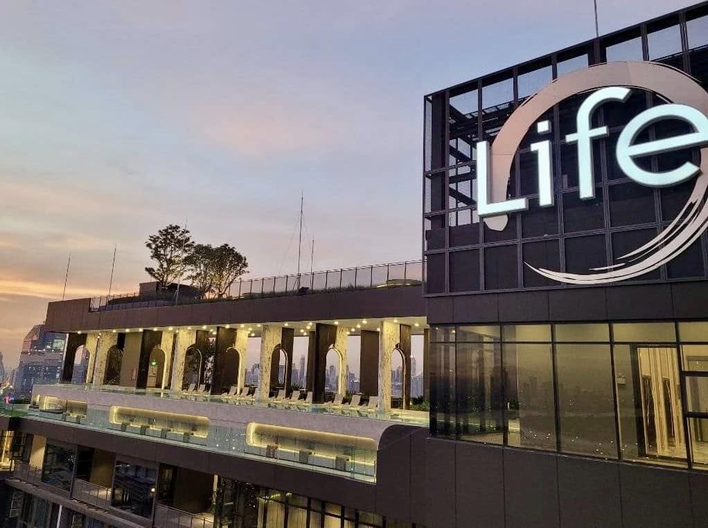 ให้เช่าคอนโด Life Rama 4-Asoke (ไลฟ์ พระราม 4 – อโศก) - โซนพื้นที่ MRT ศูนย์สิริกิติ์ - ห้องแบบ Duplex2ชั้น 1ห้องนอน 1ห้องน้ำ - ขนาดห้อง 40 ตรม. ชั้น 34