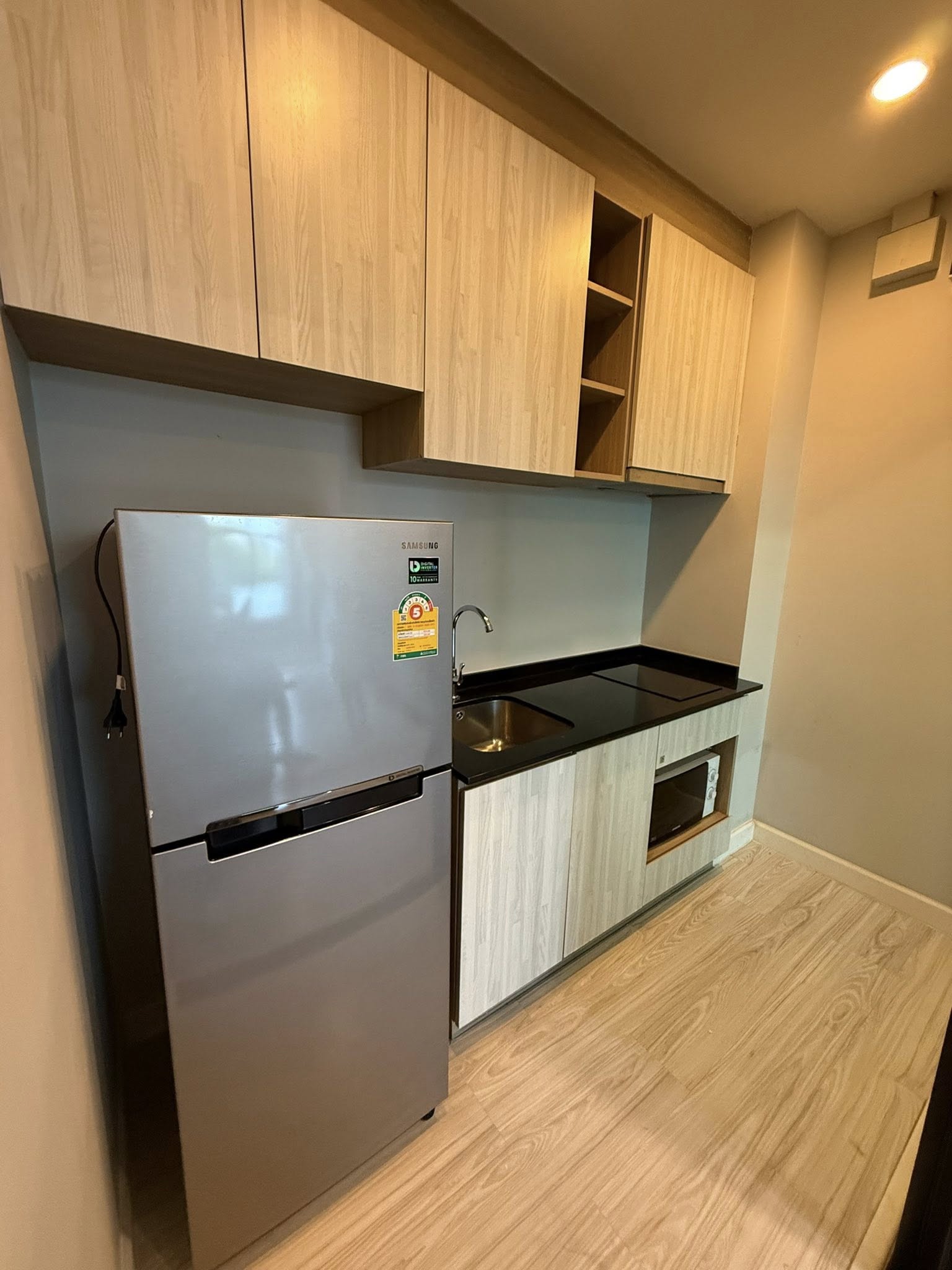 ให้เช่าห้องแบบ 1ห้องนอน 1ห้องน้ำ โซนพื้นที่ ตลาดหัวมุม คอนโด The Unique Kaset-Nawamin (ดิ ยูนีค เกษตร-นวมินทร์) Low Rise ขนาดห้อง 39 ตรม. ชั้น 3 พร้อม Private lift