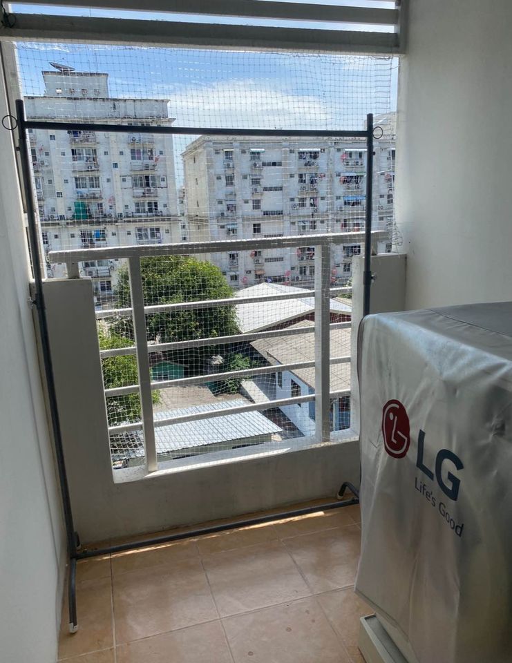 ปล่อยเช่าคอนโด Happy Condo Ladprao 101 (แฮปปี้ คอนโด ลาดพร้าว 101) - Studio 1ห้องน้ำ 1ห้องครัว - ใกล้ MRT ลาดพร้าว 101 - ขนาดห้อง 28 ตรม. ชั้น 5 ตึก H