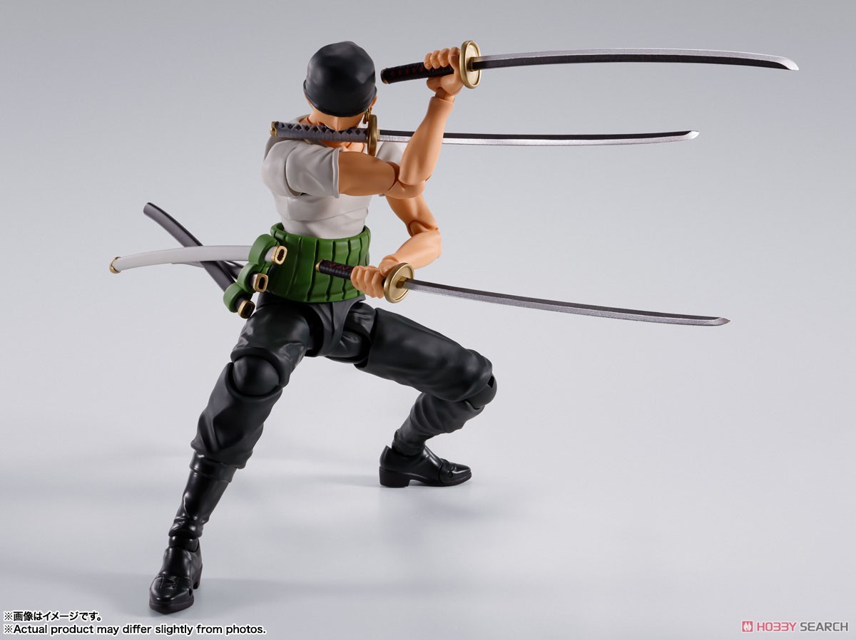 bandai tamashii 4573102666253 S.H.FIGUARTS RORONOA ZORO -ROMANCE DAWN-