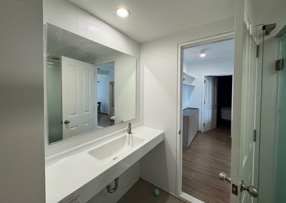 ให้เช่าห้องแบบ 2ห้องนอน 1ห้องน้ำ โซนพื้นที่ BTSตลาดพลู คอนโด U Delight @Talat Phlu Station (ยู ดีไลท์ แอท ตลาดพลู สเตชั่น) High Rise ขนาดห้อง 51 ตรม. ชั้น 8 ตึก A