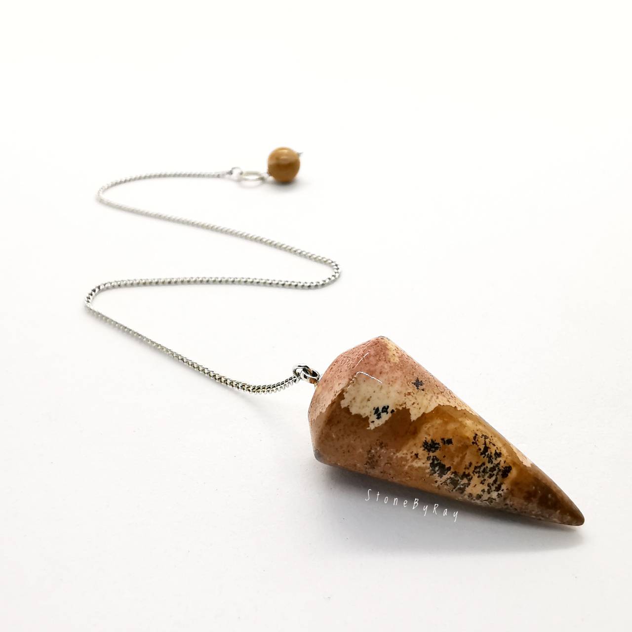 เพนดูลัมหินพิกเจอร์แจสเปอร์ Picture Jasper