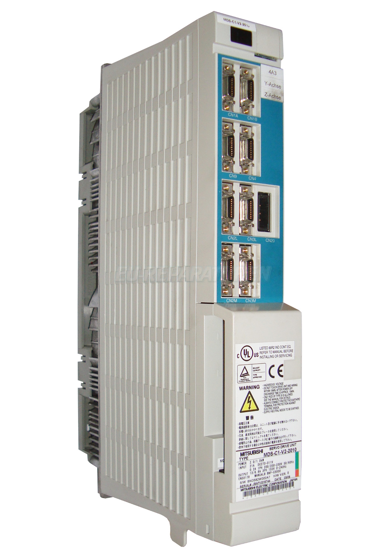 MITSUBISHI MDS-C1-V2-2010 SERVO DRIVE