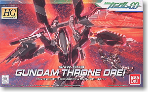 Bandai 4573102606440 hg 1/144 14 GNW-003 Gundam Throne Drei 1600yen