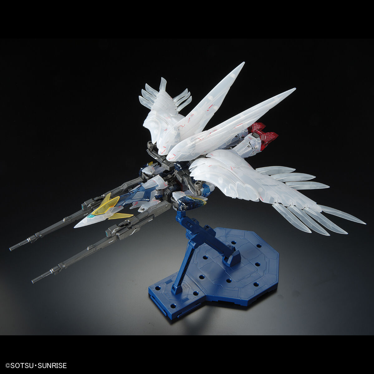 (เหลือ1ชิ้น) 4573102616494 gundambase mg wing zero EW ver.Ka [clear color]