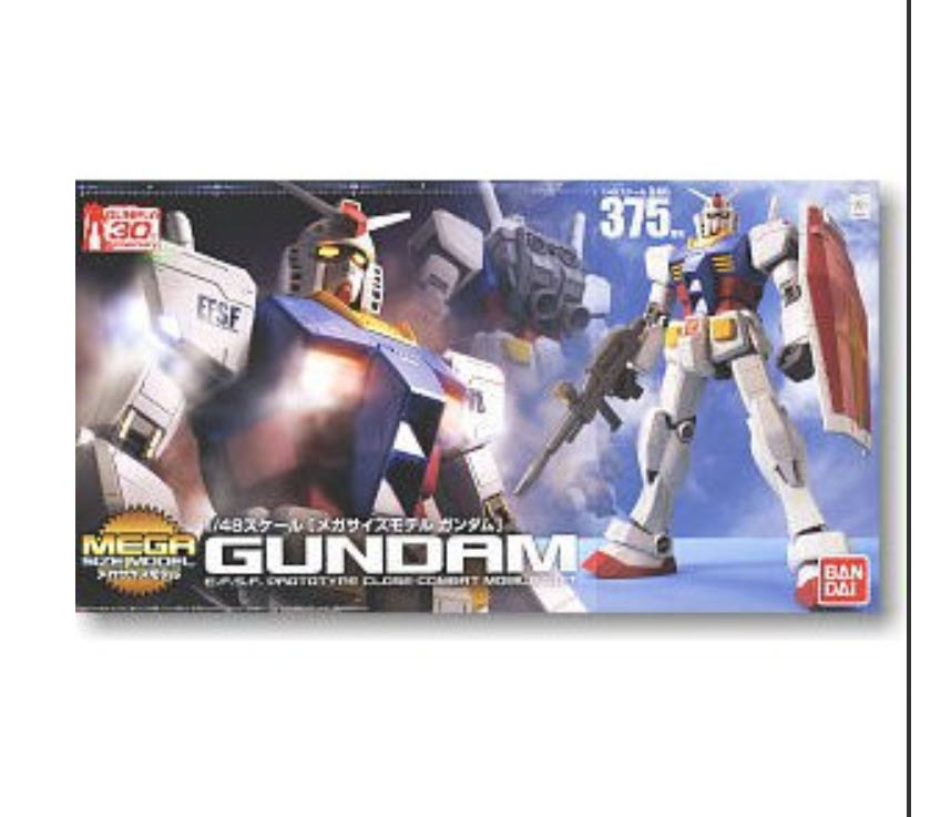 Bandai 4573102588906 Mega Size Model RX-78-2 Gundam (1/48) 7800 yen