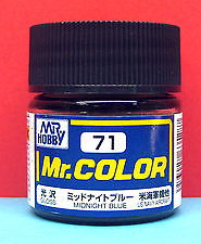mr.color 71 midnight blue 10ml.