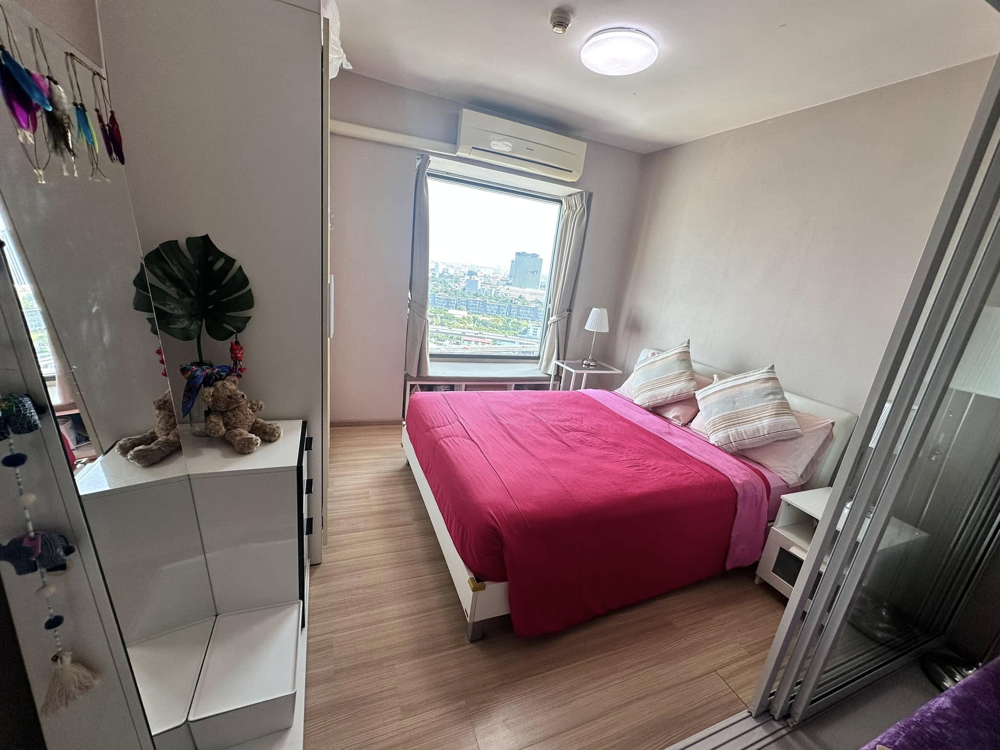 ให้เช่าคอนโด ฟิวส์ โมเบียส รามคำแหง (Fuse Mobius Ramkhamhaeng) - โซนพื้นที่ ARL รามคำแหง - ห้องแบบ 1ห้องนอน 1ห้องน้ำ - ขนาดห้อง 29 ตรม. ชั้น 30 ตึก B