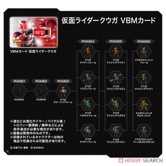 Clearance Sale 4549660723707 vitalbrace characters kamen rider set