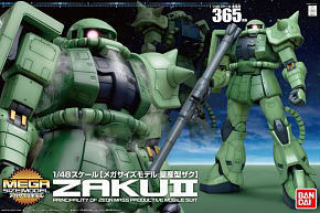 Bandai 4573102606808 1/48 Mega Size Model ZAKU II 7800yen