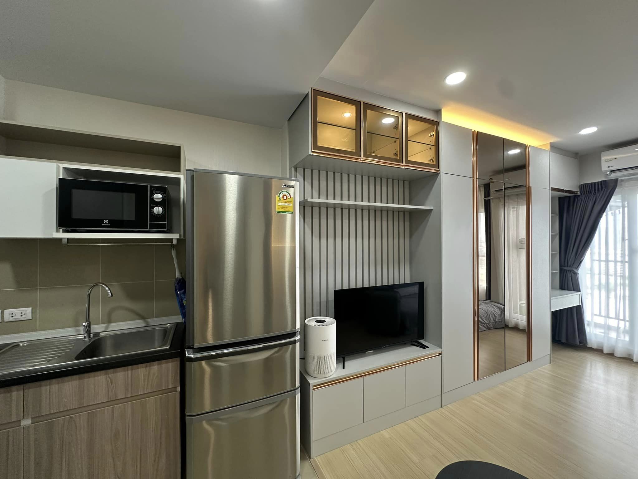 ปล่อยเช่าคอนโด Supalai Veranda Ramkhamhaeng (ศุภาลัย เวอเรนด้า รามคำแหง) - Studio 1ห้องน้ำ - ใกล้ MRT กกท / ม.รามคำแหง - ขนาดห้อง 28 ตรม. ชั้น 6 ตึก C