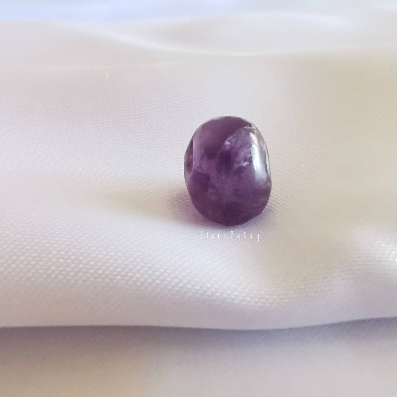 หินอเมทิสต์แกะสลักรูปหัวกะโหลก Amethyst