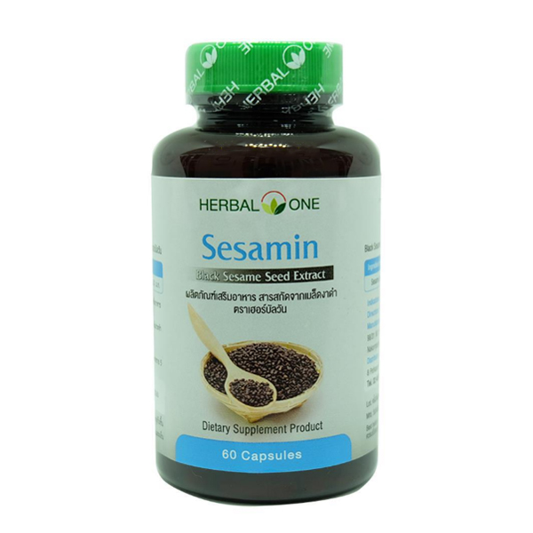 Herbal One: เซซามิน งาดำสกัด บำรุงข้อและกระดูก