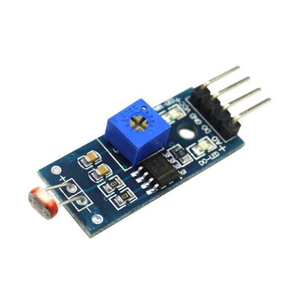 โมดูลใช้ในการตรวจจับความสว่างและความเข้มของแสง LDR Photoresistor Sensor