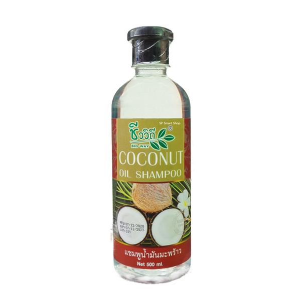 แชมพูน้ำมันมะพร้าว ชีววิถี (500 ml.)