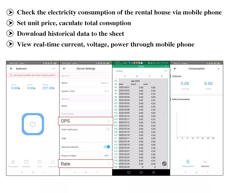Smart switch circuit breaker Energy Meter สวิตช์อัจฉริยะ เซอร์กิตเบรกเกอร์ เครื่องวัดพลังงาน วัตต์มิเตอร์ การควบคุมด้วยเสียง alexa google home สำหรับบ้านอัจฉริยะ