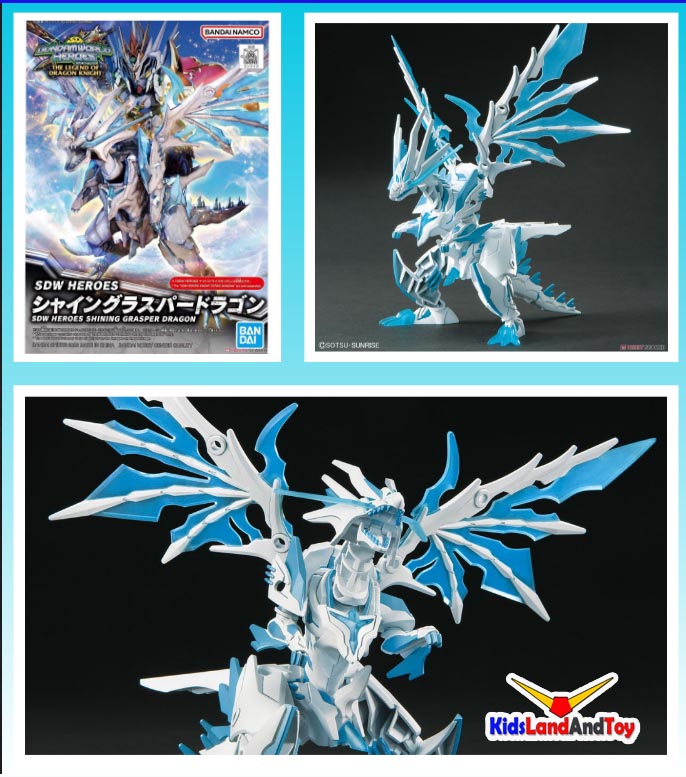 Bandai 4573102637055 SDW HEROES Shine Grasper Dragon 700yen