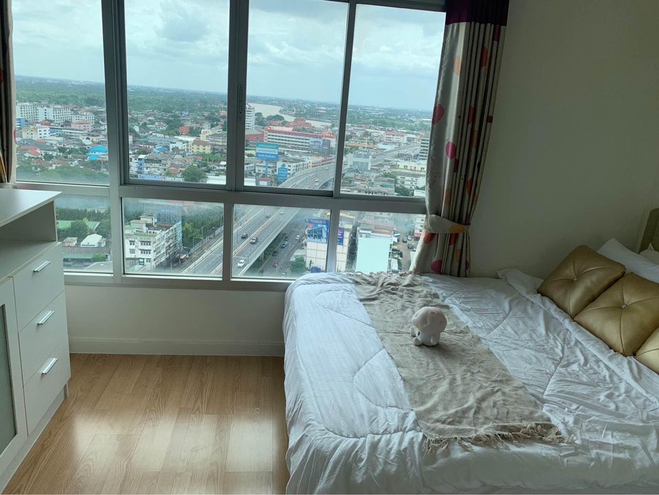 ปล่อยเช่าคอนโด Lumpini Ville Chaengwatthana - Pakkret (ลุมพินี วิลล์ แจ้งวัฒนะ – ปากเกร็ด) - ห้องหายากเฟอร์เครื่องใช้ไฟฟ้าครบครั้น - การเดินทาง: MRT แยกปากเกร็ด