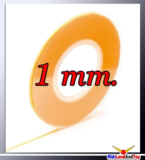 tamiya 87206 masking tape กว้าง 1 mm. (ความยาว18ม.)