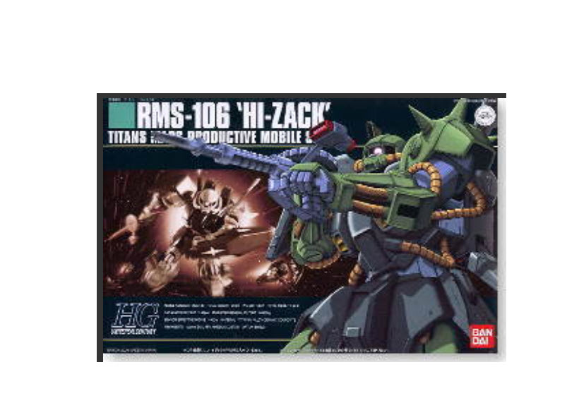 Bandai 4573102579508 hg1/144 012 hi-zack rms-106 1000yen