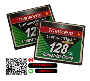 TransCend 128Mb, Compact Flash Card ,(CF Card), Industrial Grade, (CF200i)