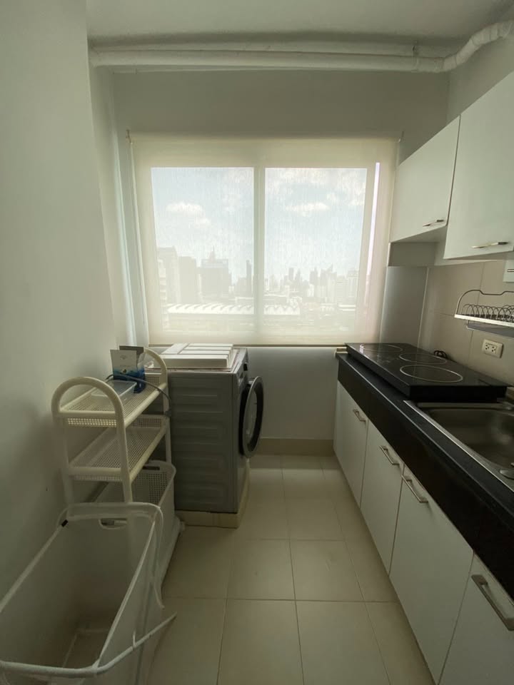 ปล่อยเช่า Supalai Park Asoke - Ratchada (ศุภาลัย ปาร์ค อโศก - รัชดา) - โซนพื้นที่ MRT พระราม 9 1ห้องนอน 1ห้องน้ำ 1ครัว - ขนาดห้อง 50 ตรม. ชั้น 23 - ให้เช่า 15,000 ต่อเดือน