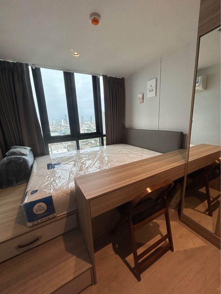 ปล่อยเช่าคอนโด Altitude Unicorn Sathorn-Tha Phra (อัลติจูด ยูนิคอร์น สาทร-ท่าพระ) - Duplex 2ห้องนอน 1ห้องน้ำ 1ห้องนั่งเล่น - ใกล้ BTS ตลาดพลู / เดอะมอลล์ท่าพระ - ขนาดห้อง 39.50 ตรม. ชั้น 21