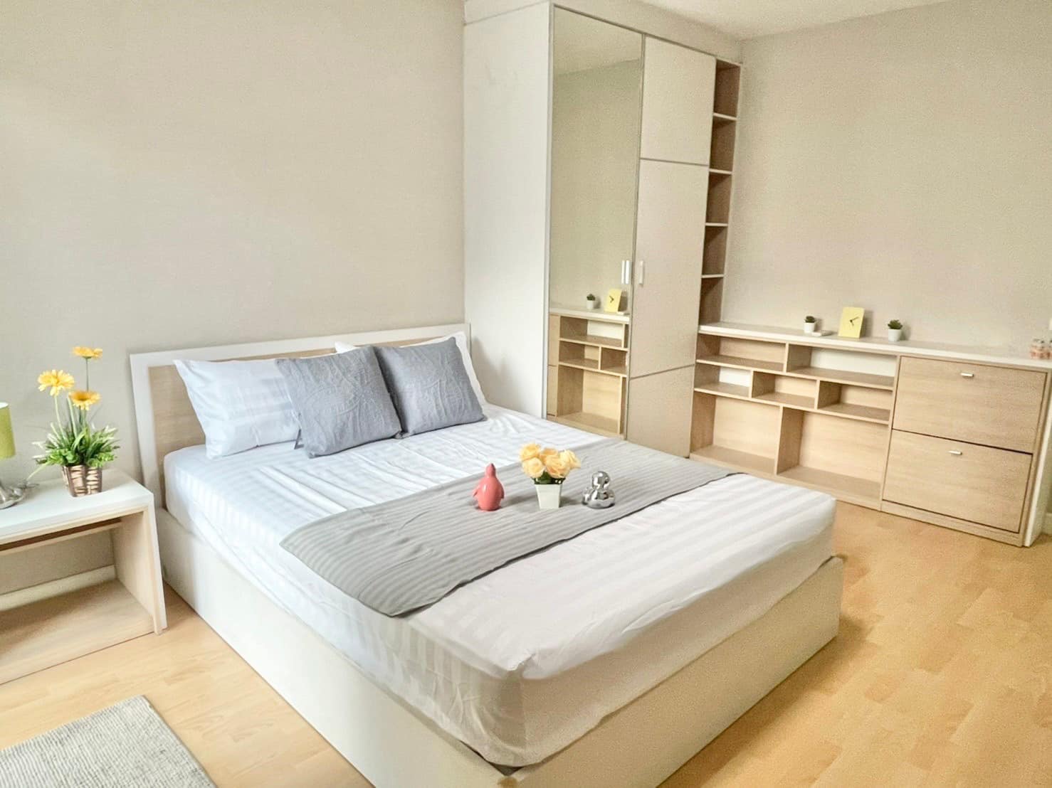 ให้เช่าคอนโด My Condo Sukhumvit 52 (มายคอนโด สุขุมวิท 52) - ตกแต่งเฟอร์ครบมีเครื่องซักผ้า - การเดินทาง: BTS อ่อนนุช