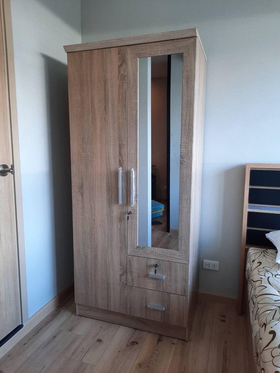 ปล่อยเช่าคอนโด Brix Condominium (บริกซ์ คอนโดมิเนียม) จรัญ 64 - 1ห้องนอน 1ห้องน้ำ 1ห้องนั่งเล่น - ใกล้ MRT สิรินธน - ขนาดห้อง 27 ตรม. ชั้น 8