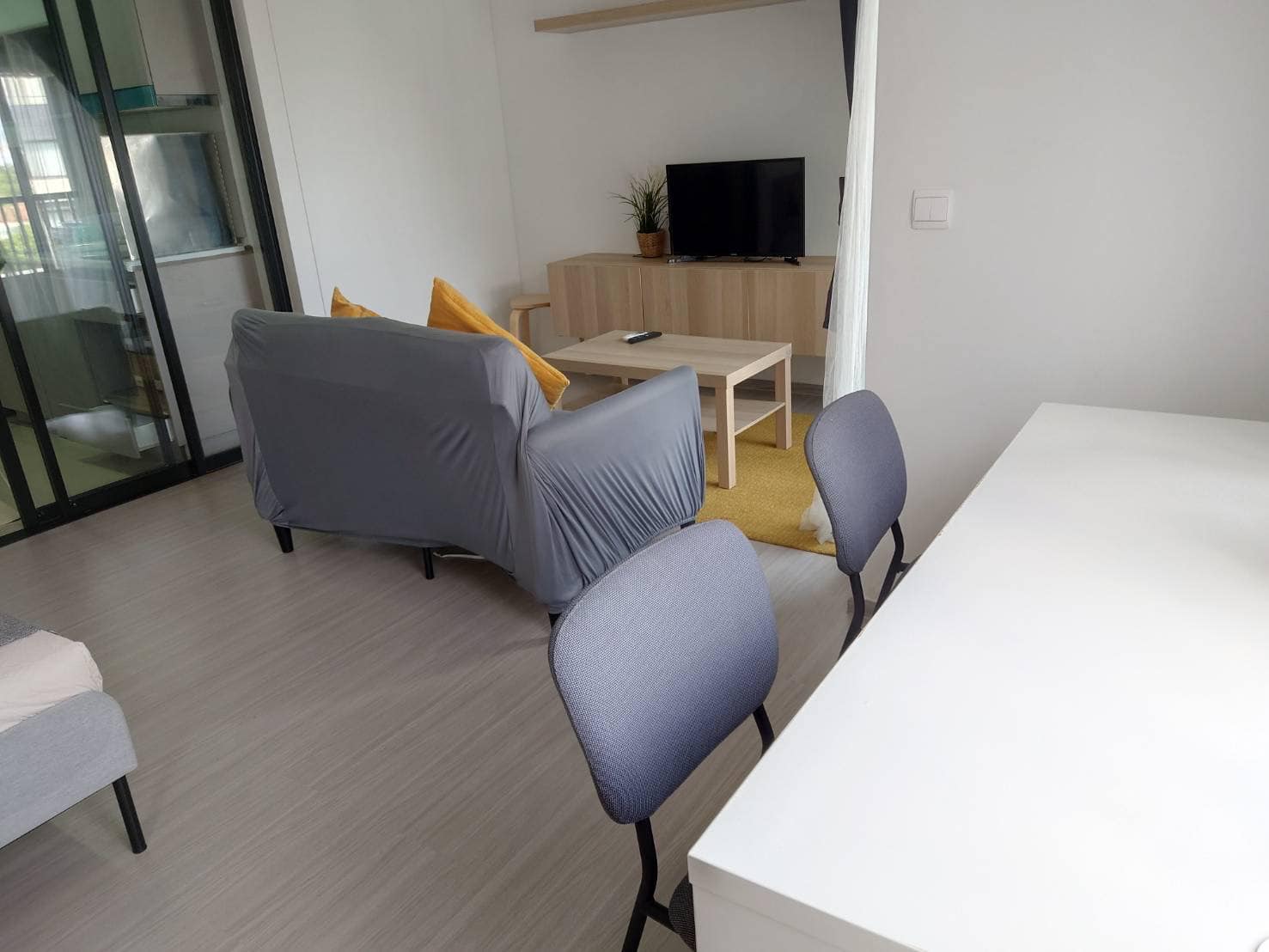 ให้เช่าคอนโด Aspire Sukhumvit - Onnut (แอสปาย สุขุมวิท - อ่อนนุช) - โซนพื้นที่ BTS อ่อนนุช - ห้องแบบ Studio 1ห้องน้ำ 1ครัว