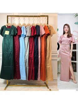 kudapy กล่องสุ่มเดรสไปงาน เดรสไปงานแต่ง แจ้งขนาดไซต์ให้แม่ค้าได้ค่ะ เลือกแบบไม่ได้นะคะ