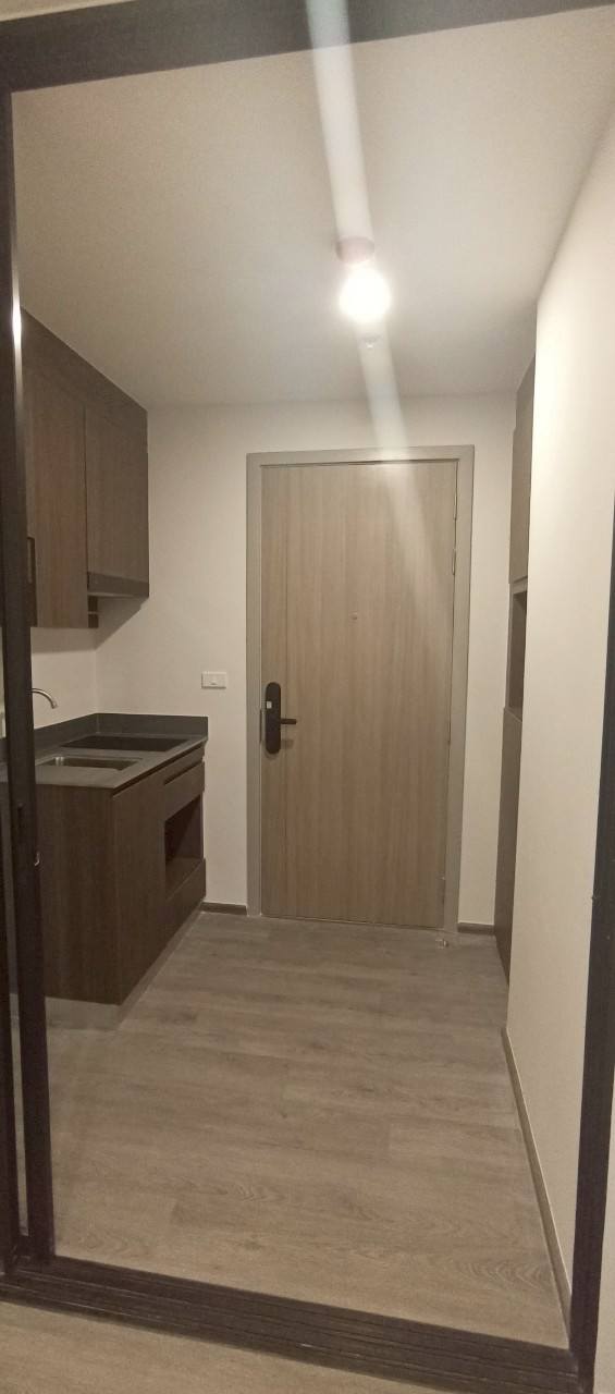 ให้เช่าคอนโด The Origin Ladprao-Bangkapi (ดิ ออริจิ้น ลาดพร้าว-บางกะปิ) โซนพื้นที่ BTSบางกะปิ ห้องแบบ Studio / 1ห้องน้ำ / โซนครัวปิด ขนาดห้อง 23 ตรม. ชั้น 12