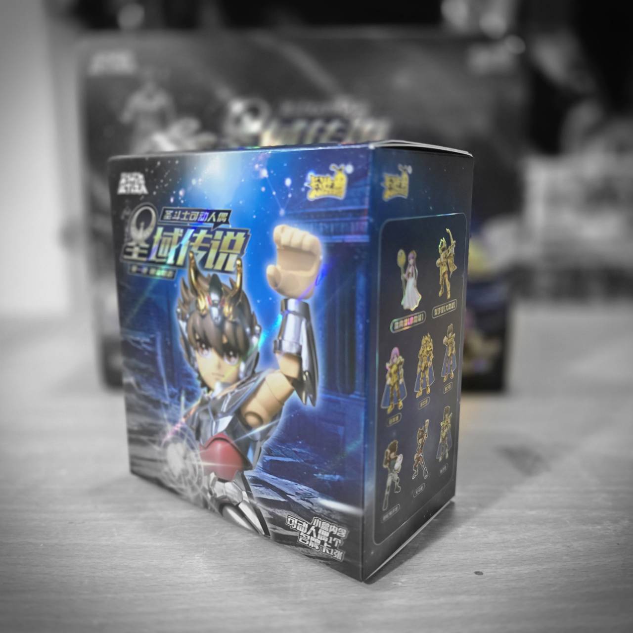 แบบสุ่ม-จุ่มเดี่ยว 6973830389291 Blind Box Figure Saint Seiya The 1st Bullet Golden Will Kayou