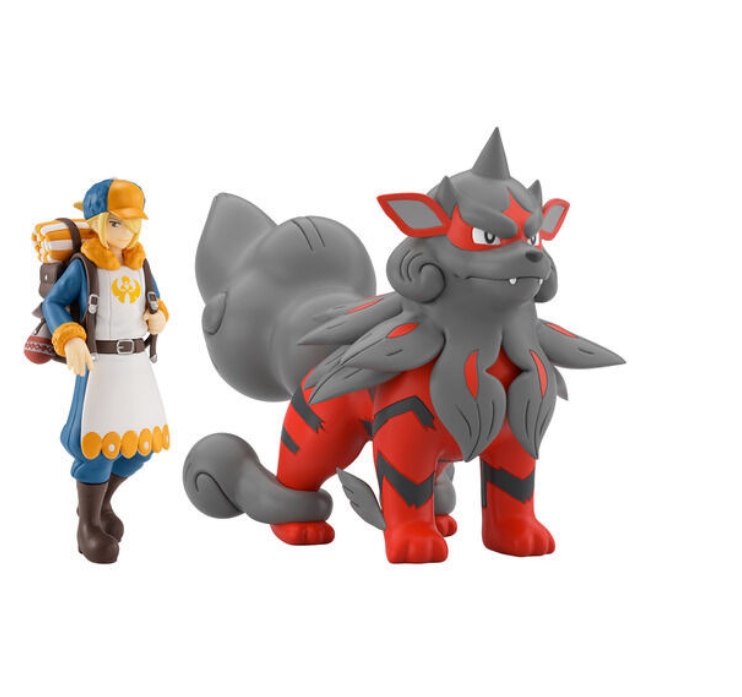 Preorderเข้า12/2025-1/2026 รบกวนสั่งแยกกับสินค้ารายการอื่นครับ 4570117924804 POKÉMON SCALE WORLD HISUI REGION VOLO & ARCANINE (HISUIAN FORM) W/O GUM สำเนา