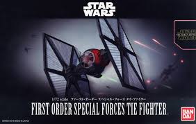 Bandai starwar 4549660032199 1/72 First order special forces tie fighter 2400yen (โมประกอบ)