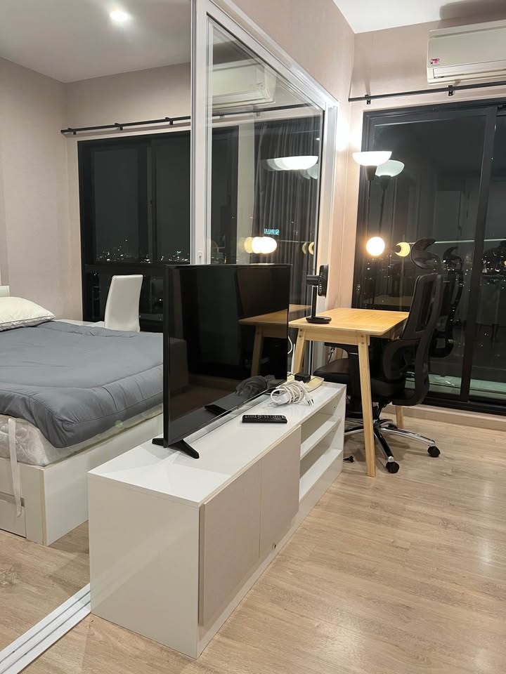 ให้เช่าห้องแบบ 1ห้องนอน 1ห้องน้ำ โซนพื้นที่ MRT ท่าพระ คอนโด The Parkland Phetkasem-Thapra (เดอะ พาร์คแลนด์ เพชรเกษม – ท่าพระ) ขนาดห้อง 32 ตรม. ชั้น 20