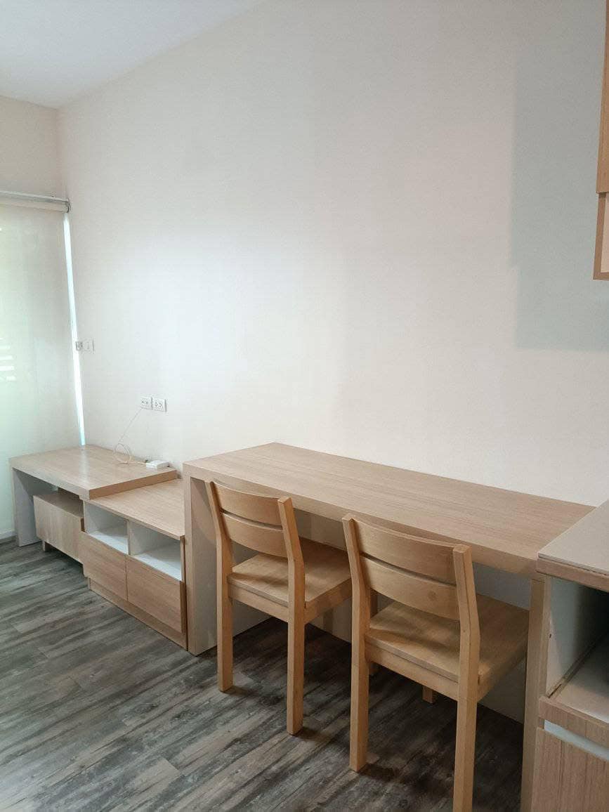 ให้เช่าห้องแบบ 1ห้องนอน 1ห้องน้ำ โซนพื้นที่ MRT สุทธสาร คอนโด A Space Play Ratchada - Sutthisarn (เอ สเปซ เพลย์ รัชดา-สุทธิสาร) ขนาดห้อง 33 ตรม. ชั้น 3 ตึก A