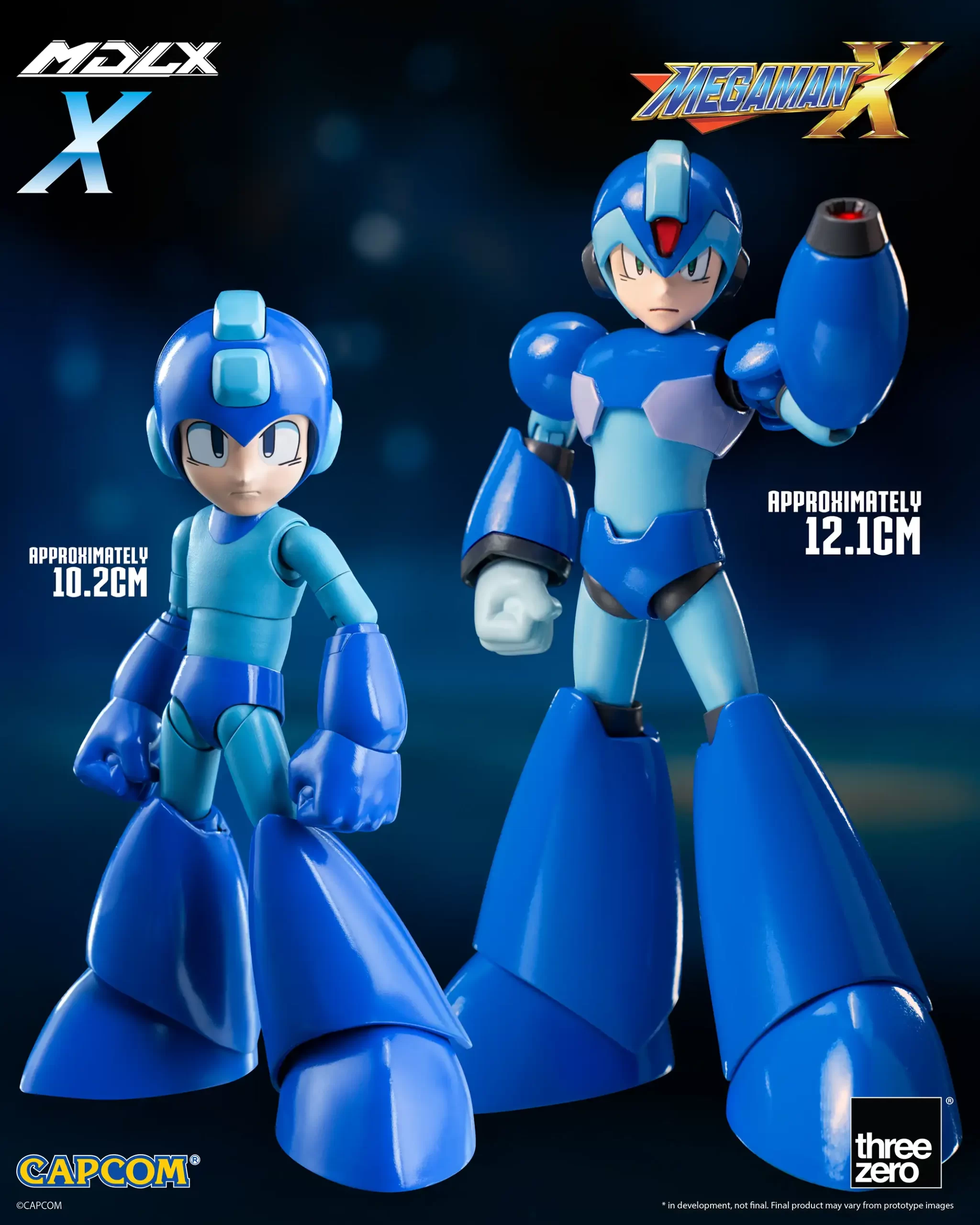 Three Zero 04895250814776 Mega Man X 12 cm