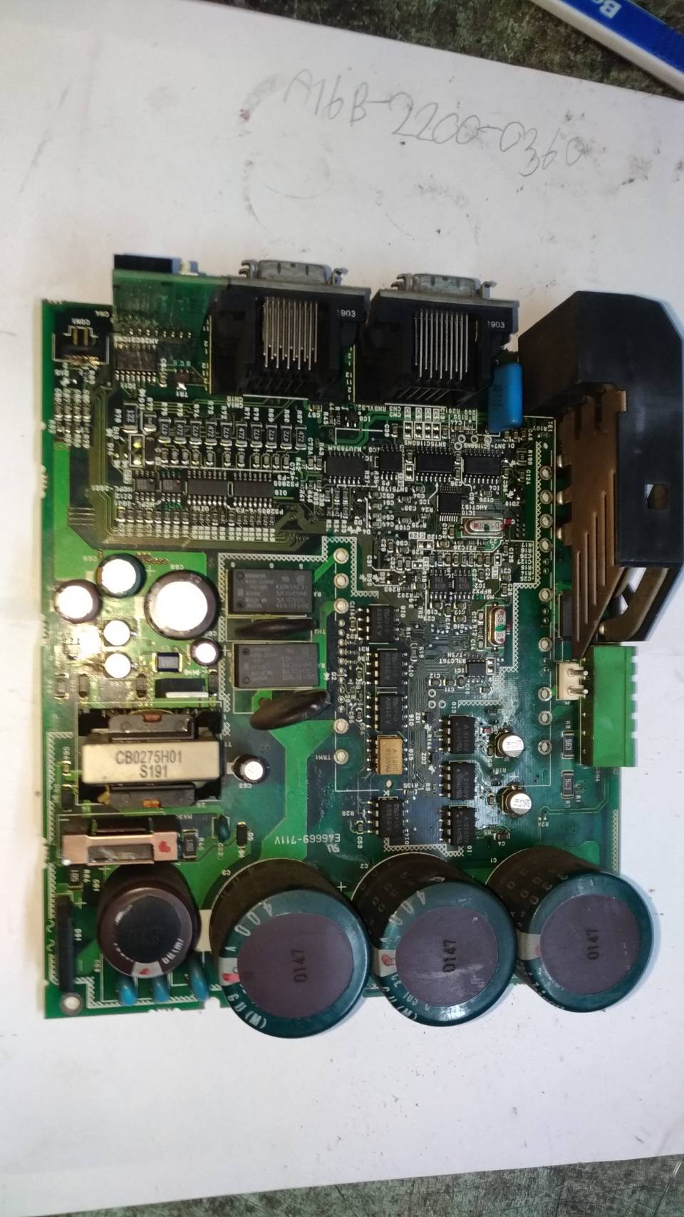 Mitsubishi J2S-P12 Servo board