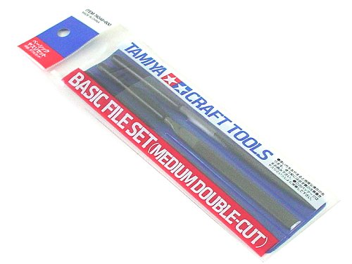 74046 basic file set (medium double-cut) (3ชิ้น/แพ็ค)