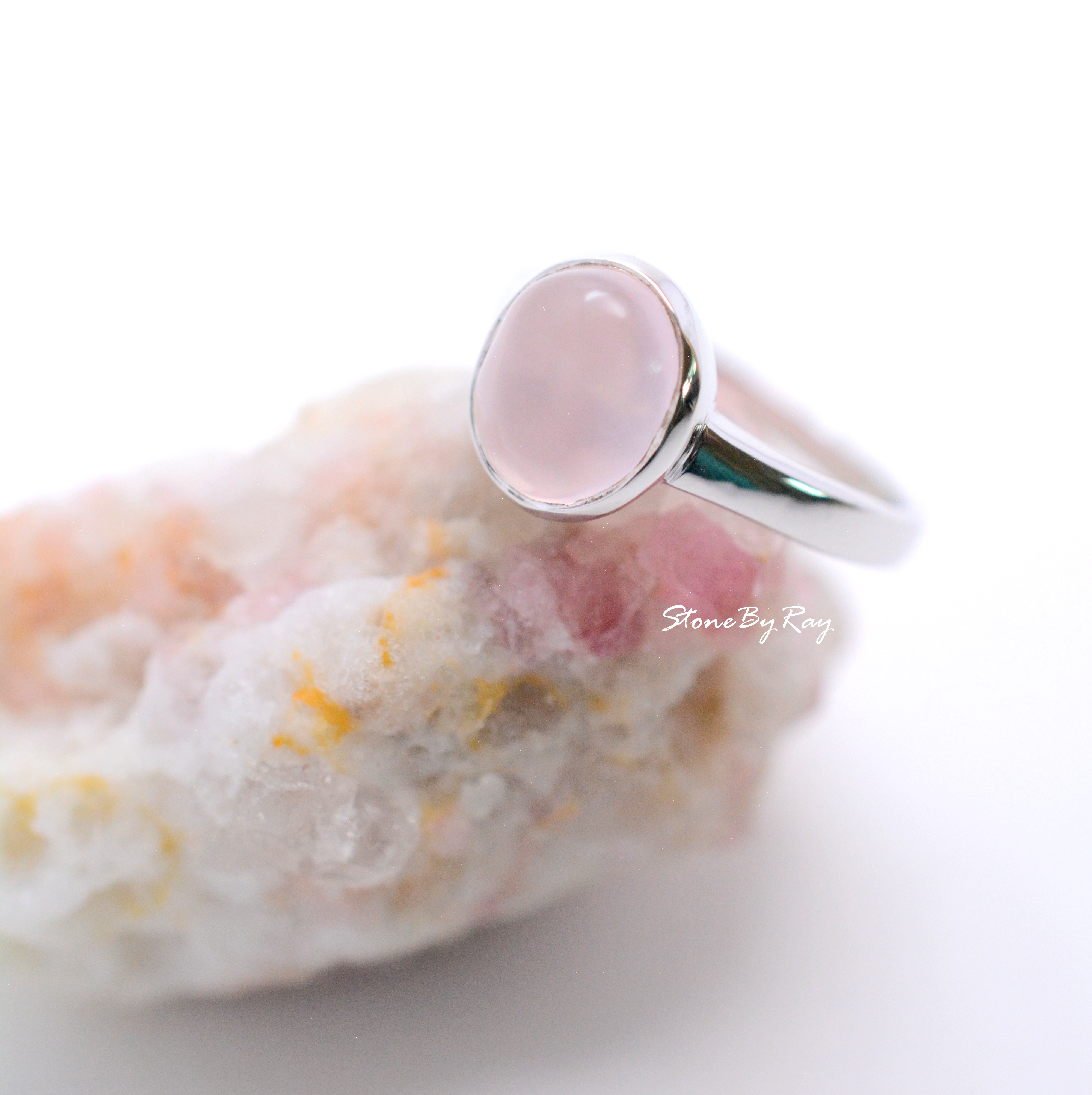 แหวนโรสควอตซ์ Rose Quartz