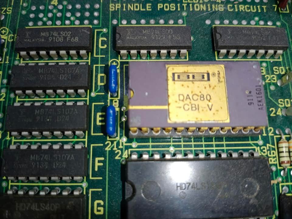 IC DAC80 analog to digital ic