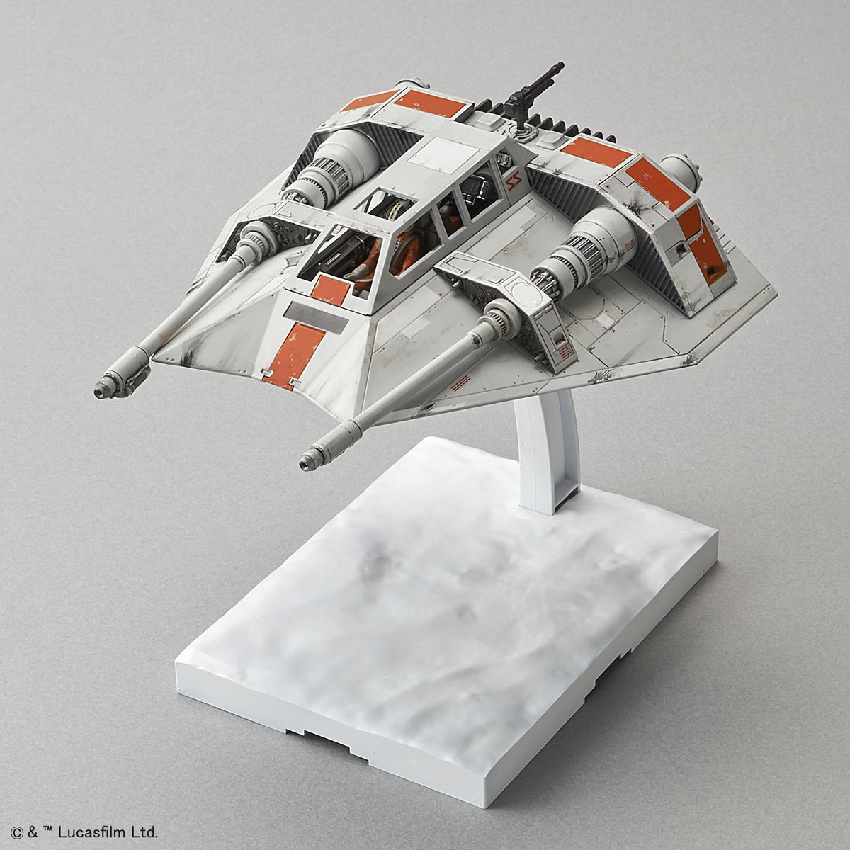 Bandai starwar 4549660177340 1/48 & 1/144 Snowspeeder Set 2,700Yen