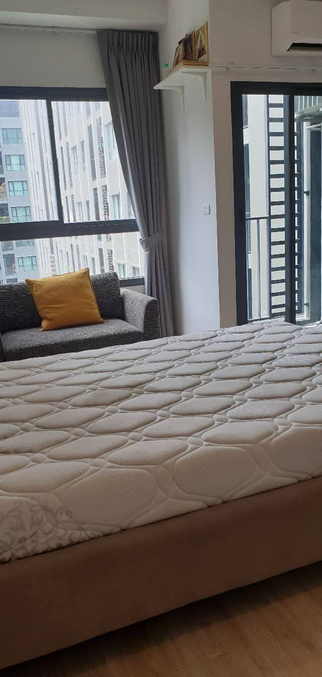 ให้เช่าคอนโด IDEO New Rama 9 (ไอดีโอ นิว พระราม 9) โซนพื้นที่ ARL รามคำแหง ห้องแบบ Studio / 1ห้องน้ำ / โซนครัวปิด ขนาดห้อง 26.5 ตรม. ชั้น 7