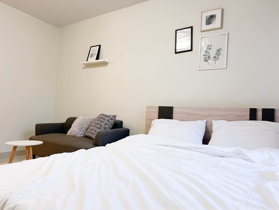 ปล่อยเช่าคอนโด I-House Laguna Garden (ไอ-เฮาส์ ลากูน่า การ์เด้น) - Studio 1ห้องน้ำ - ใกล้ MRTพระราม9 เพชรบุรี - ขนาดห้อง 26 ตรม. ชั้น 6 ตึก A สีน้ำเงิน