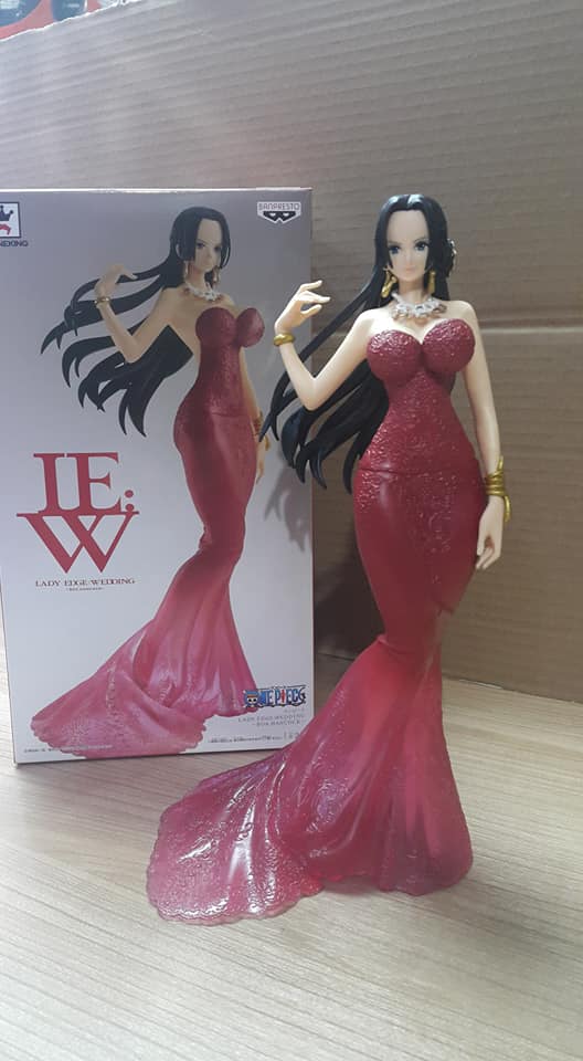 4983164355314 OP LADY EDGE:WEDDING-BOA.HANCOCK-(B SPECIAL COLOR VER) สีชมพู สูง 25 cm