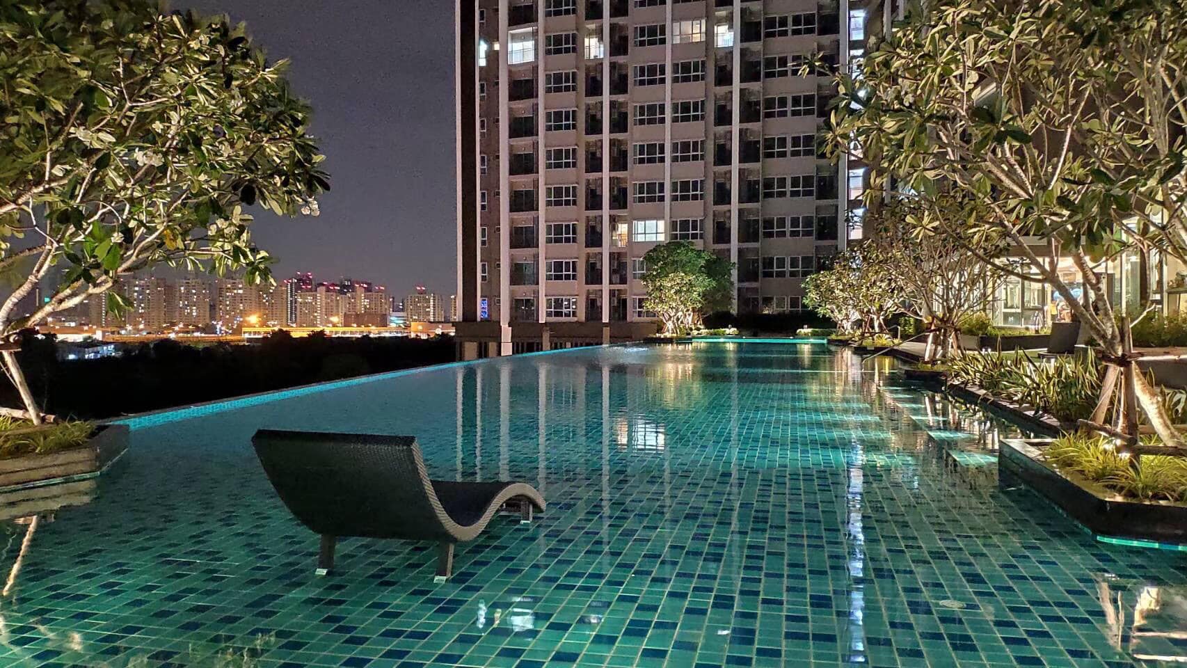 ให้เช่าห้องแบบ 1ห้องนอน 1ห้องน้ำ 1ครัวแยก โซนพื้นที่ MRT พระราม 9 คอนโด Supalai Veranda Rama 9 (ศุภาลัย เวอเรนด้า พระราม 9) ขนาดห้อง 38.5 ตรม. ชั้น 9 ตึก B